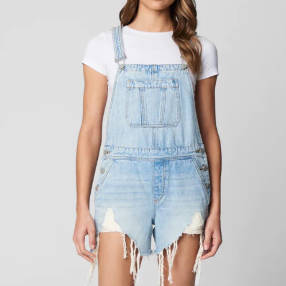 Nwt Mirror Mirror Shortall With Destroyed Hem - image 1